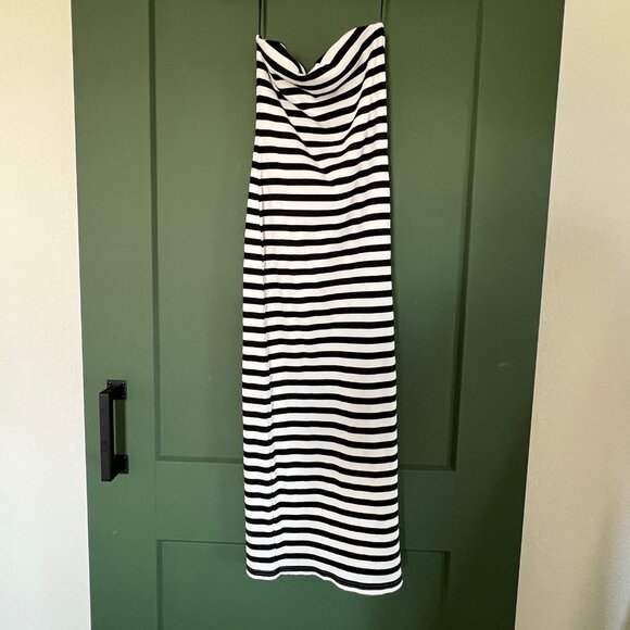 Ribbed Bandeau Dress - Picture 2 of 3